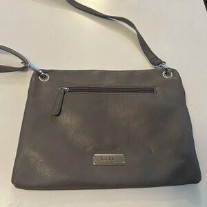 Gray Crossbody Bag by Nicole Miller